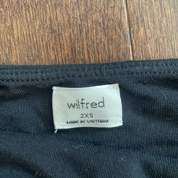 Wilfred Black Jersey dress, size: 2xs - Picture 2 of 3